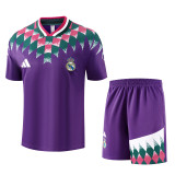 2026-27 RMA Purple Retro Training Short Suit