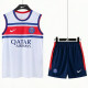 2026-27 PSG White Tank top and shorts suit