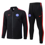 2026-27 PSG Black Jacket Tracksuit #A26103