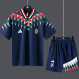2026-27 RMA Royal blue Retro Training Short Suit
