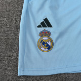 2026-27 RMA Light blue Retro Training Short Suit