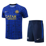 2026-27 INT Blue Training Short Suit