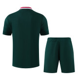 2026-27 RMA Green Retro Training Short Suit