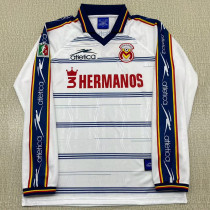 1999-2000 Monarcas Morelia Away Long Sleeve Retro Soccer Jersey (长袖)