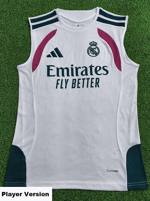 2026-27 RMA White Player Version Training Vest (球员版)