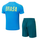 2026-27 Brazil Blue Player Version Training Short Suit (球员短套装)