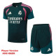 2026-27 RMA Dark green Player Version Training Short Suit (球员短套装)