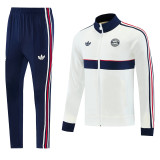 2026-27 Bayern Beige Jacket Tracksuit #08
