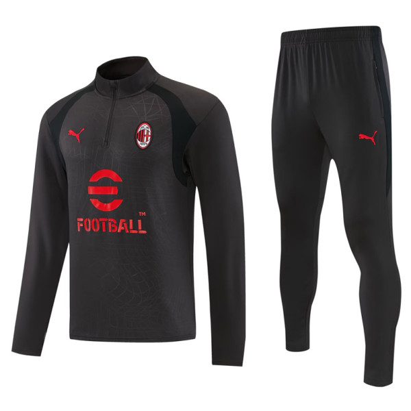 2026-27 ACM Black Half Pull Tracksuit (半拉链)