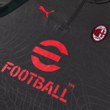 2026-27 ACM Black Half Pull Tracksuit (半拉链)