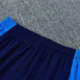 2026-27 Marseille Fancy blue Tank top and shorts suit