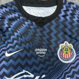 2026-27 Chivas Guadalajara Black Goalkeeper Long Sleeve Soccer Jersey (长袖)