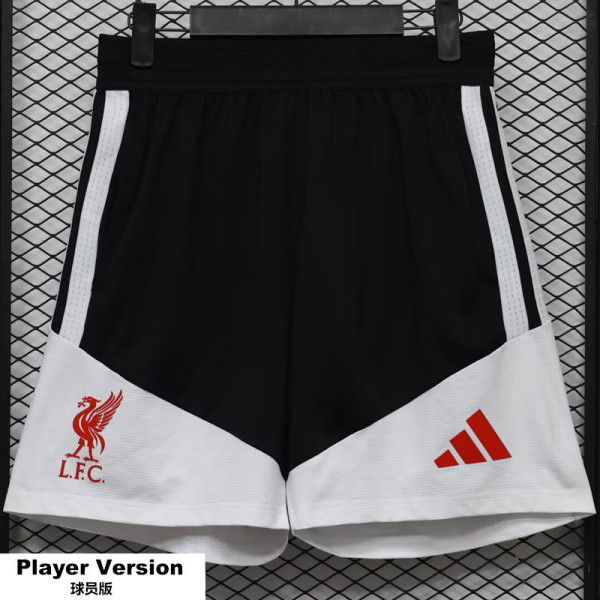 2026-27 LIV Black White Player Version Training Shorts Pants (球员短裤)
