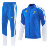 2026-27 JUV Fancy blue Jacket Tracksuit #02