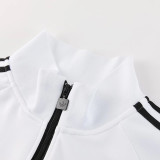 2026-27 JUV Black White Jacket Tracksuit #08
