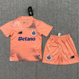 2026-27 Porto Pink Goalkeeper Kids Soccer Jersey