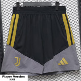 2026-27 JUV Black Grey Player Version Training Shorts Pants (球员短裤)