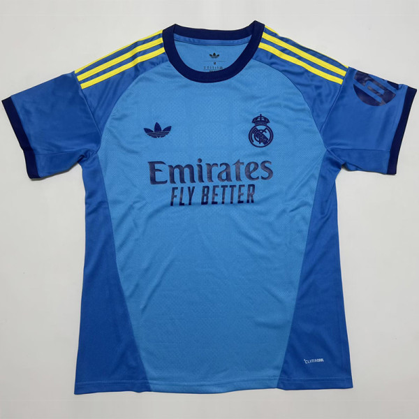 2026-27 RMA Blue Goalkeeper Fans Soccer Jersey