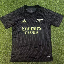 2026-27 ARS Black Goalkeeper Fans Soccer Jersey (荧光绿广告)