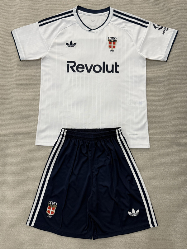 2026-27 Como Away Kids Soccer Jersey