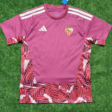 2026-27 Sevilla Pink Goalkeeper Fans Soccer Jersey