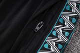 2026-27 Marseille Black Half Pull Tracksuit #B26107(半拉链)
