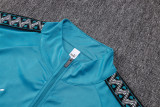 2026-27 Marseille Blue Half Pull Tracksuit #B26109(半拉链)