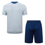 2026-27 Man City Light blue Training Short Suit #J26089