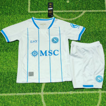 2026-27 Napoli Away Kids Soccer Jersey