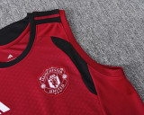 2026-27 Man Utd Red Tank top and shorts suit