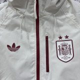 2026-27 Spain Khaki Outdoor Jackets #Y508冲锋衣