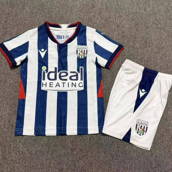 2026-27 West Brom Home Kids Soccer Jersey