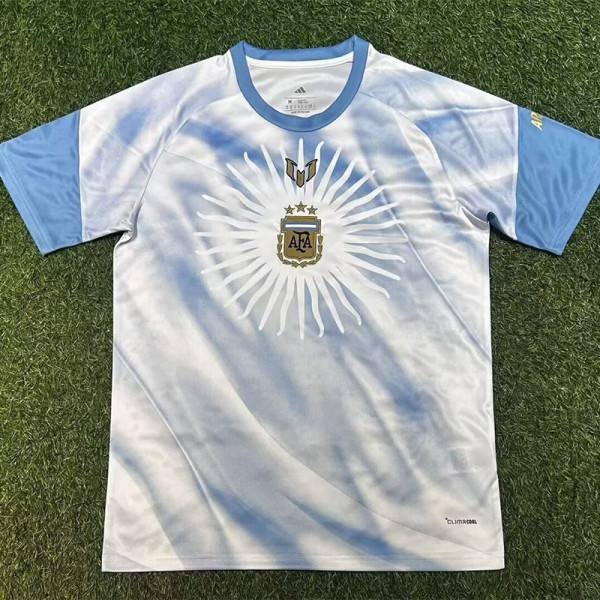 2026-27 Argentina White blue Fans Training shirts