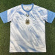 2026-27 Argentina White blue Fans Training shirts