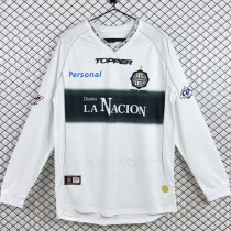 2002 Club Olimpia Home Long Sleeve Retro Soccer Jersey (长袖)