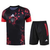 2026-27 Man Utd Black Training Short Suit