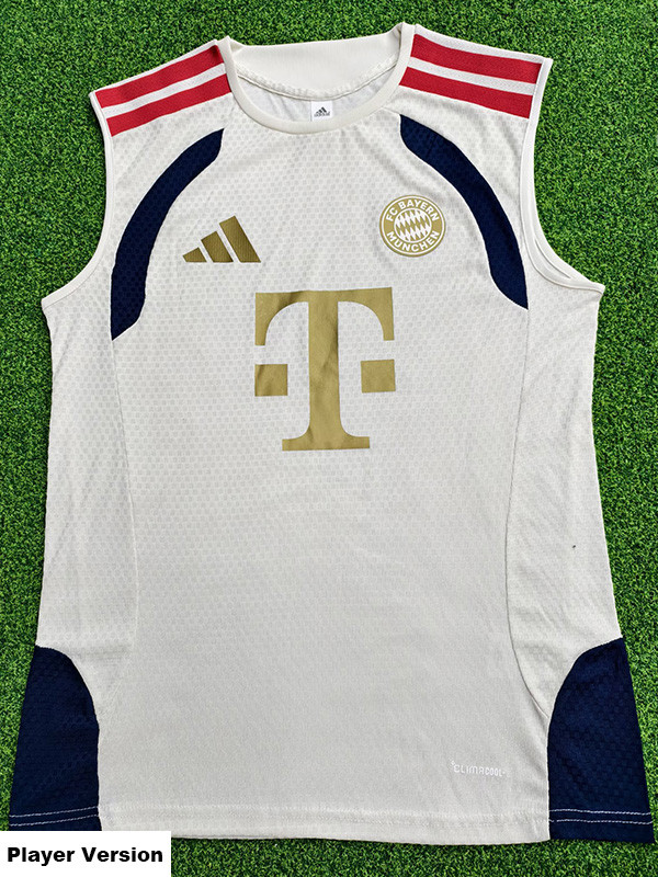 2026-27 Bayern Beige ‌Player Version Training Vest (球员版)