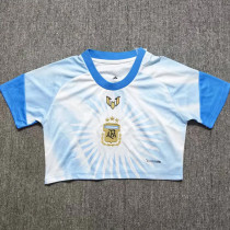 2026-27 Argentina Blue Women Cheerleader Shirt (女啦啦短袖)