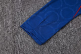 2026-27 BAR Fancy blue Half Pull Tracksuit #B26112(半拉链)