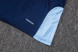 2026-27 Ajax Royal blue Half Pull Tracksuit #B26113(半拉链)
