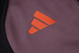 2026-27 Bayern Grey Purple Jacket Tracksuit #A26117