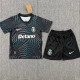 2026-27 Sporting Lisbon Black Goalkeeper Kids Soccer Jersey