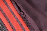 2026-27 Bayern Grey Purple Jacket Tracksuit #A26117