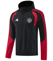 2026-27 Man Utd Black Windbreaker