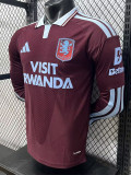 2026-27 Aston Villa Home Long Sleeve Player Version Soccer Jersey (长袖球员)