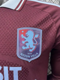 2026-27 Aston Villa Home Long Sleeve Player Version Soccer Jersey (长袖球员)