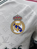 2026-27 RMA White Special Edition Player Version Training Shirts (粉三杠)