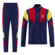 2026-27 Spain Royal blue Windbreaker Suit (风衣套装)