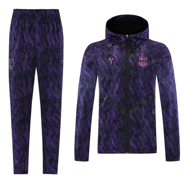 2026-27 BAR Purple Windbreaker Suit (Hoodie)(风衣套装)