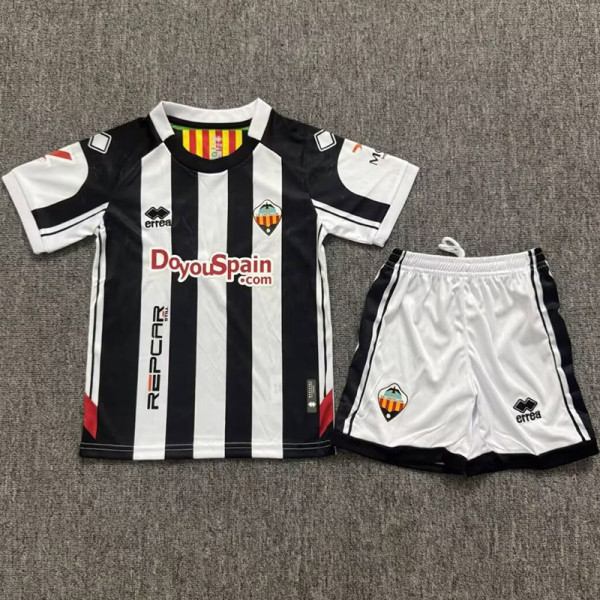 2026-27 CD Castellon Home Kids Soccer Jersey
